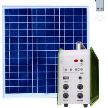 10W Home Solar Panel Kit Sistema de iluminación solar